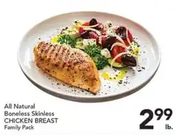 Pete's Fresh Market All Natural Boneless Skinless Chicken Breast Family Pack offer