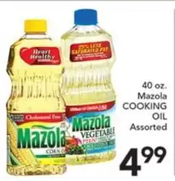 Pete's Fresh Market Mazola cooking oil assorted offer