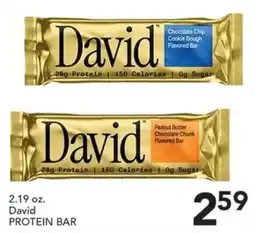 Pete's Fresh Market David protein bar offer