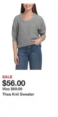 TJ Maxx Thea Knit Sweater offer