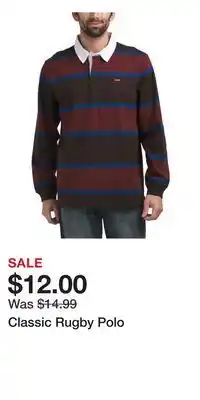 TJ Maxx Classic Rugby Polo offer