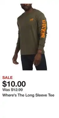 TJ Maxx Where's The Long Sleeve Tee offer
