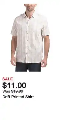 TJ Maxx Drift Printed Shirt offer