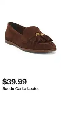 TJ Maxx Suede Carita Loafer offer