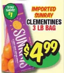 Western Beef IMPORTED SUNRAY CLEMENTINES offer
