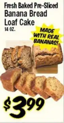 Western Beef Fresh Baked Pre-Sliced Banana Bread Loaf Cake offer