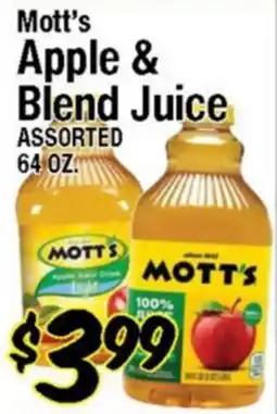 Western Beef Mott's Apple & Blend Juice offer