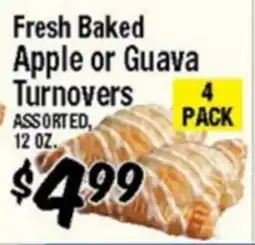 Western Beef Fresh Baked Apple or Guava Turnovers offer