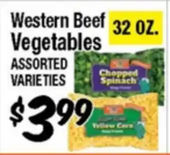Western Beef Western Beef Vegetables offer