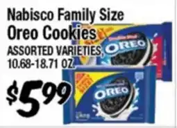 Western Beef Nabisco Family Size Oreo Cookies offer