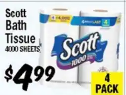 Western Beef Scott Bath Tissue offer