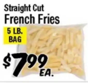 Western Beef Straight Cut French Fries offer