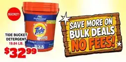 Western Beef TIDE BUCKET DETERGENT offer