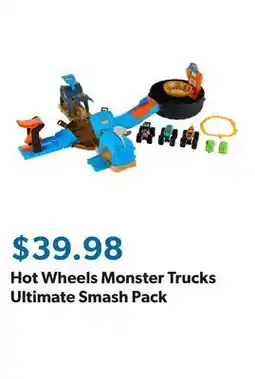 Sam's Club Hot Wheels Monster Trucks Ultimate Smash Pack offer