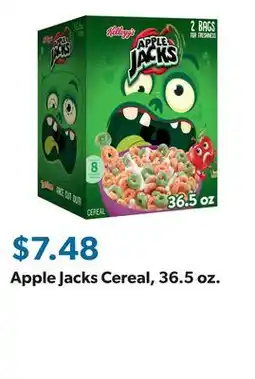 Sam's Club Apple Jacks Cereal, 36.5 oz offer