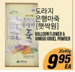 Joong Boo Market BALLOON FLOWER & GINGKO GRUEL POWDER offer