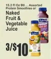 Key Food Naked Fruit & Vegetable Juice offer