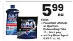 Safeway Finish offer