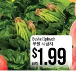 Hmart Bushel Spinach offer