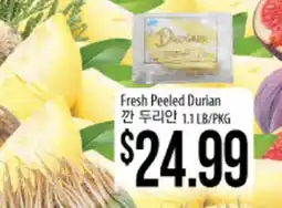 Hmart Fresh Peeled Durian offer