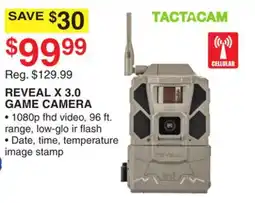 Dunham's Sports REVEAL X 3.0 GAME CAMERA offer