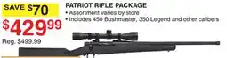 Dunham's Sports PATRIOT RIFLE PACKAGE offer