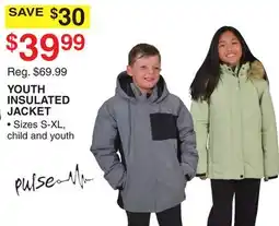 Dunham's Sports YOUTH INSULATED JACKET offer