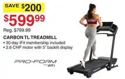 Dunham's Sports CARBON TL TREADMILL offer