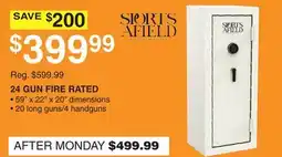 Dunham's Sports 24 GUN FIRE RATED offer