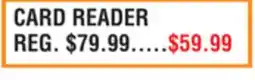 Dunham's Sports CARD READER offer