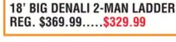 Dunham's Sports 18' BIG DENALI 2-MAN LADDER offer