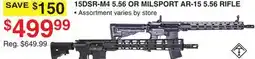 Dunham's Sports AMERICAN TACTICAL 15DSR-M4 5.56 OR MILSPORT AR-15 5.56 RIFLE offer