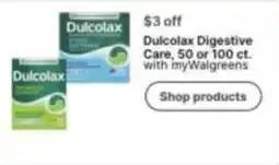 Walgreens Dulcolax Digestive Care offer