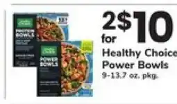 Safeway Healthy Choice Power Bowls offer