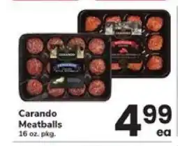 Safeway Carando Meatballs offer