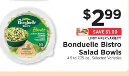 ShopRite Bonduelle Bistro Salad Bowls offer