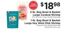 ShopRite Bowl & Basket Shrimp offer