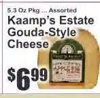 Key Food Kaamp's Estate Gouda-Style Cheese offer