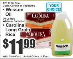 Key Food Wesson Oil offer