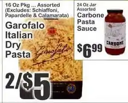 Key Food Garofalo Italian Dry Pasta offer