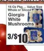 Key Food Giorgio White Mushrooms offer