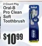 Key Food Oral B Pro Clean Soft Toothbrush offer