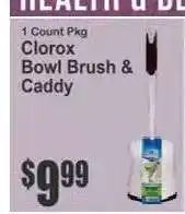 Key Food Clorox Bowl Brush & Caddy offer