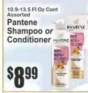 Key Food Pantene Shampoo or Conditioner offer