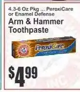 Key Food Arm & Hammer Toothpaste offer