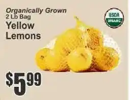 Key Food Yellow Lemons offer