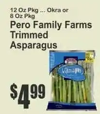 Key Food Pero Family Farms Trimmed Asparagus offer
