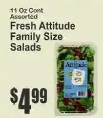 Key Food Fresh Attitude Family Size Salads offer