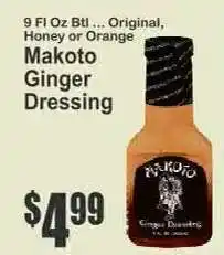 Makoto Ginger Dressing