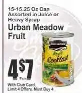 Key Food Urban Meadow Fruit offer
